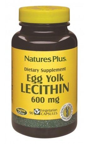 Lécithine d&#39;Oeuf 600 mg 90 Gélules