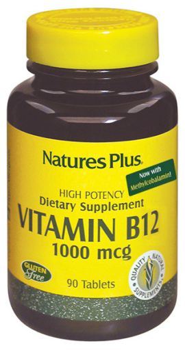 Vitamine B12 1000 mcg 90 Comprimés