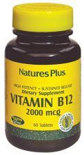 Vitamine B12 2000 mcg 60 Comprimés