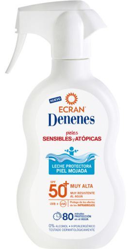 Denenes Lait Protecteur Peaux Sensibles et Atopiques SPF 50+ 300 ml