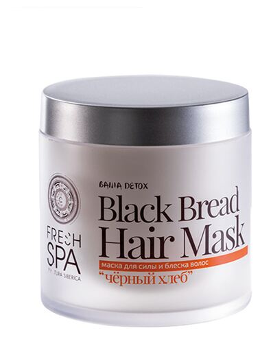 Fresh Spa Black Bread Masque Cheveux Force et Brillance 400 ml