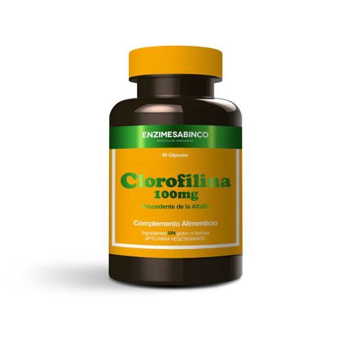 Chlorophylline 100 mg 90 Gélules d&#39;Origine Végétale