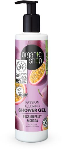 Gel Douche Passion et Séduction Fruit de la Passion et Cacao 280 ml