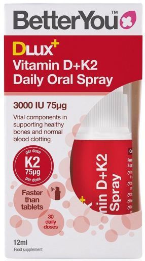 DLux + Vitamine D + K2 spray buccal quotidien 12 ml