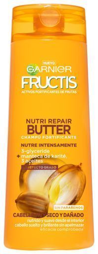 Fructis Nutri Repair Shampooing Beurre Cheveux Très Secs et Abîmés 360 ml