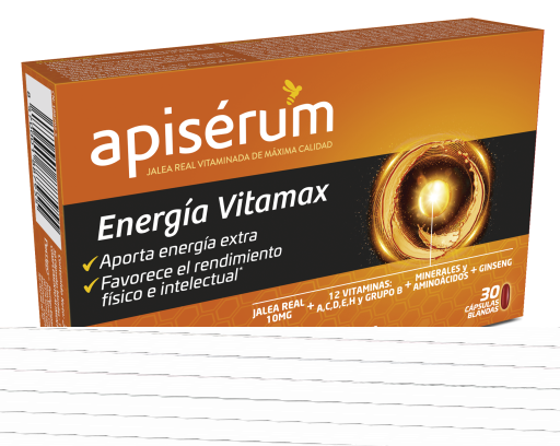 Apiserum Energie Vitamax 30 Gélules