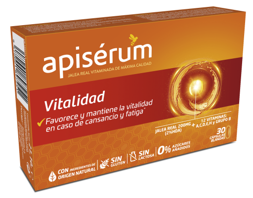 Apiserum Vitalité 30 Gélules