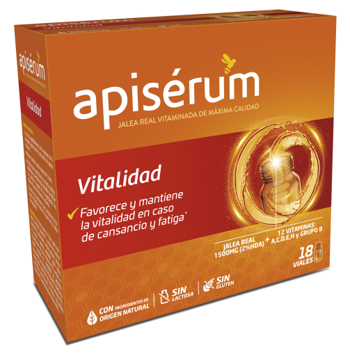 Apiserum Vitalité 18 Ampoules