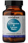 L-Théanine 200 mg et Mélisse 30 Capsules Végétariennes