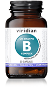 Complexe Co-Enzyme B 30 Capsules Végétariennes