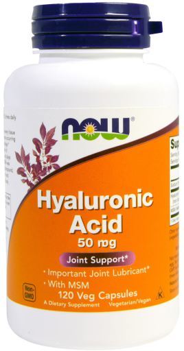 Capsules d&#39;acide hyaluronique avec MSM