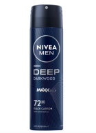 Spray pour homme Deep Darkwood Black Carbon 150 ml