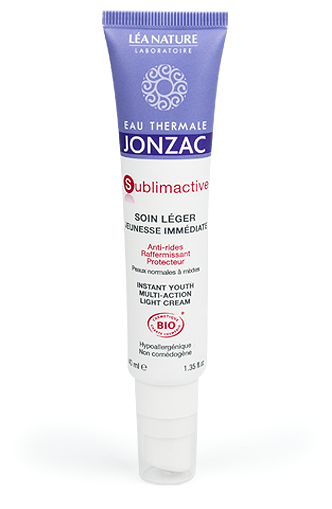 Jonzac Sublimactive Crème Légère Jeunesse Immédiate 40 ml