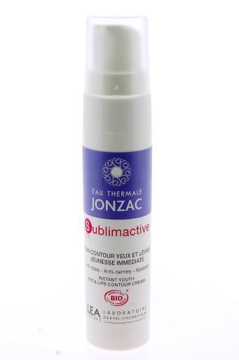 Jonzac Sublimactive Soin Contour Yeux et Lèvres 15 ml