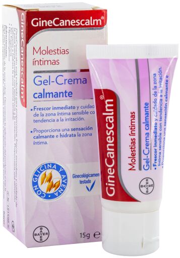 GineCanescalm Gel-Crème Anti-Irritation 15 gr