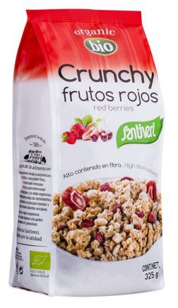 Muesli Croquant Fruits Rouges Bio 325 gr