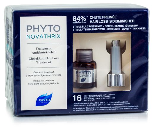 Phytonovathrix Traitement Global Chute de Cheveux 12 Ampoules