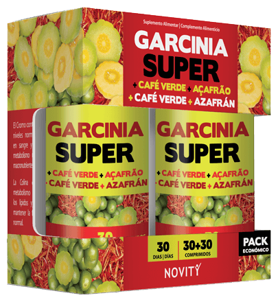 Garcinia Super+Café Vert+Safran Super | comprimés