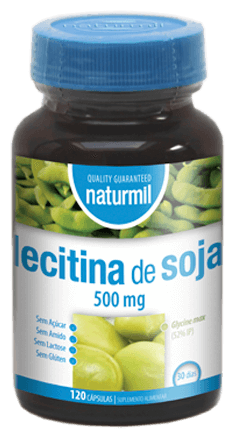 Lécithine de Soja 500 mg 120 Gélules