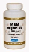 Msm Organics 1000 mg 100 comprimés