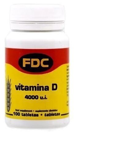 Vitamine D 4000 ui 100 Comprimés