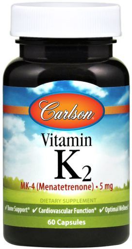 Vitamine K2 comme Mk 4 de 5 mg 60 Capsules