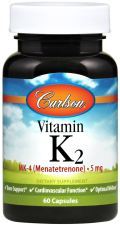 Vitamine K2 comme Mk 4 de 5 mg 60 Capsules