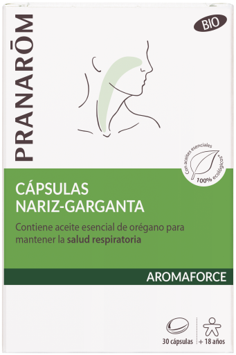 Aromaforce Capsules Nez Gorge Bio 30 Capsules