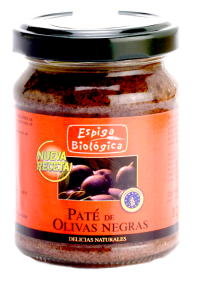 E.Bio Pâté d&#39;Olives Noires Bio 120 gr