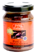 E.Bio Pâté d&#39;Olives Noires Bio 120 gr