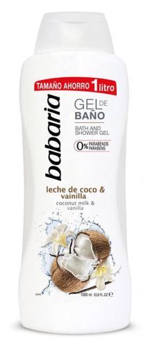 Gel de bain noix de coco et vanille 1000 ml