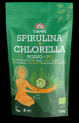 Spiruline & Chlorella 125 gr