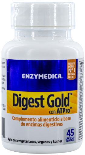 Digest Gold avec Atpro 45 Gélules Végétales