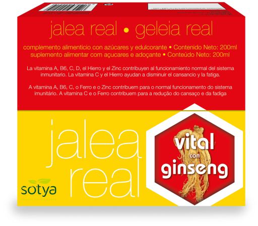 Vital Gelée Royale au Ginseng 20 Ampoules