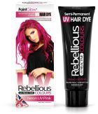 Rebellious Uv Reactive Teinture Néon Semi-permanente 70 ml