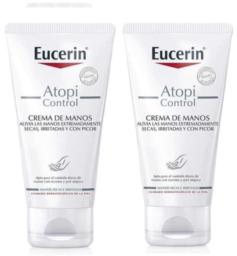 AtopiControl Crème Mains Lot de 2 x 75 ml