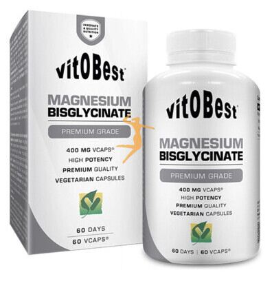 Bisglycinate de magnésium 60 capsules