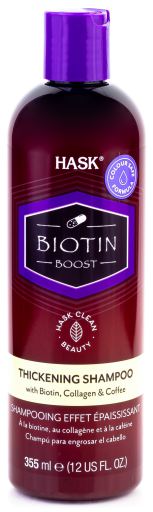 Shampooing épaississant Biotin Boost 355 ml