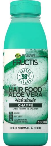 Fructis Hair Food Shampooing Hydratant à l&#39;Aloe Vera 350 ml