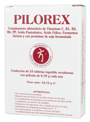 Pilorex 24 comprimés