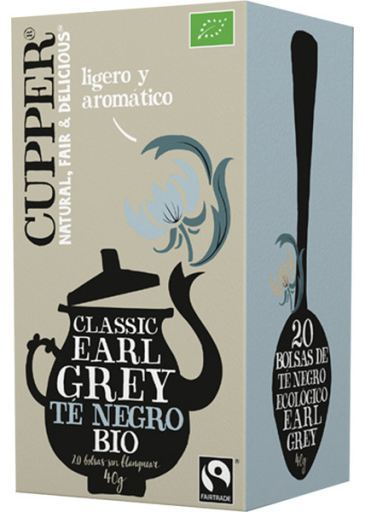 Thé noir Earl Grey Bio 20 sachets