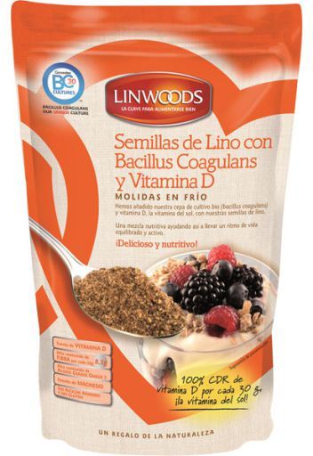 Graines de lin Bacillus Coagulans et vitamine D 200 gr