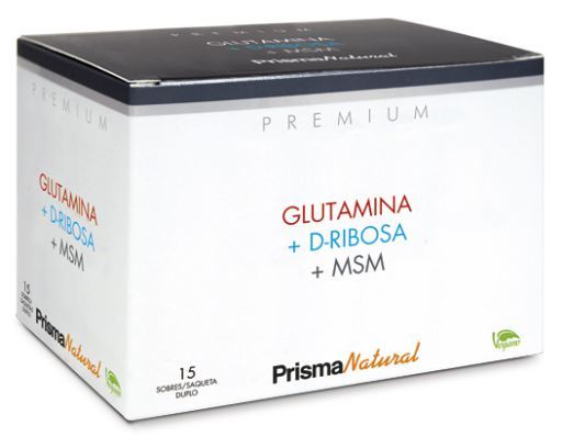 Glutamine Premium + D-Ribose + Msm 15 sachets