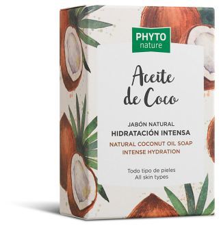 Savon Phyto nature à l'huile de noix de coco 120 gr