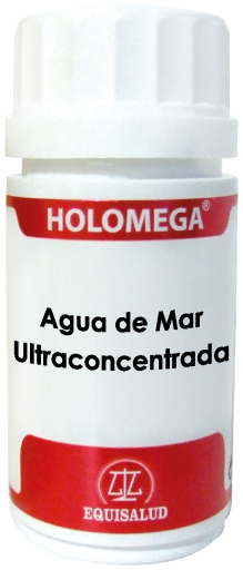 Holomega Eau de mer ultra-purifiée 50 gélules