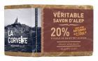 Savon d&#39;Alep en Tablette 20% Huile de Laurier 190 gr