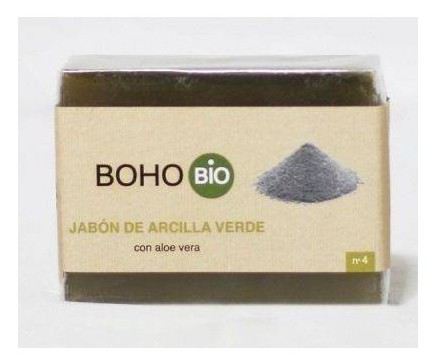 Savon d'argile verte biologique 100 gr