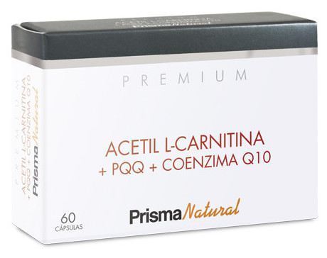 Acétyl L-Carnitine+Pqq+Co-Q10 60 Caps