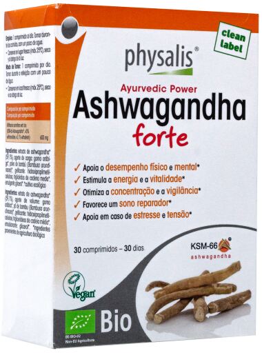 Ashwagandha Forte Bio 30 Comprimés