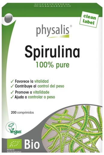 Bio Spiruline 200 comprimés